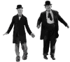 Tanzender Laurel & Hardy